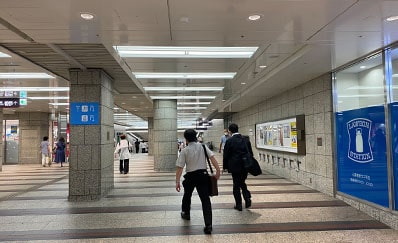 心斎橋駅からの徒歩ルート2